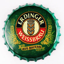 Load image into Gallery viewer, Beer Bottle Cap Decoration Signs - ManKave Gifts &amp; Accessories
