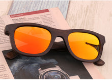 Load image into Gallery viewer, Luxury Sunglasses - Polarised - Vintage Bamboo Wood - ManKave Gifts & Accessories