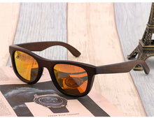 Load image into Gallery viewer, Luxury Sunglasses - Polarised - Vintage Bamboo Wood - ManKave Gifts & Accessories