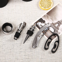 Load image into Gallery viewer, Deluxe Wine Opener Accessories Gift Set - ManKave Gifts & Accessories