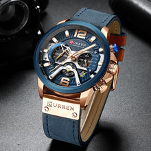 Load image into Gallery viewer, Mens Casual Sport Watch - Blue - ManKave Gifts & Accessories