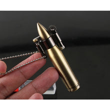 Load image into Gallery viewer, Bullet Lighter - Keychain pendant Cigarette Lighter - ManKave Gifts &amp; Accessories
