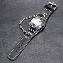 Load image into Gallery viewer, Punk Skull Bracelet Quartz Watch - Man-Kave
