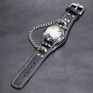 Punk Skull Bracelet Quartz Watch - Man-Kave