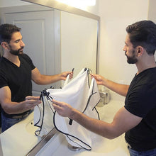 Load image into Gallery viewer, Mans Bathroom Apron - Male Beard Apron - ManKave Gifts & Accessories