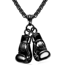 Load image into Gallery viewer, Boxing Glove Pendant Men&#39;s Necklace - Sports Jewellery - ManKave Gifts &amp; Accessories
