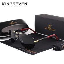 Load image into Gallery viewer, KINGSEVEN Men's Vintage Aluminium Polarised Sunglasses - ManKave Gifts & Accessories