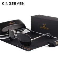 Load image into Gallery viewer, KINGSEVEN Men's Vintage Aluminium Polarised Sunglasses - ManKave Gifts & Accessories