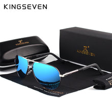 Load image into Gallery viewer, KINGSEVEN Men's Vintage Aluminium Polarised Sunglasses - ManKave Gifts & Accessories