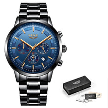 Load image into Gallery viewer, 2020 Mens Watch - LIGE Fashion Sport Quartz Watches - ManKave Gifts & Accessories