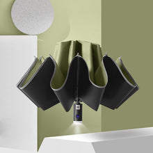 Load image into Gallery viewer, Mens Automatic Umbrella with Torch & Reflectors - ManKave Gifts & Accessories