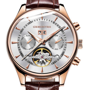 Mans Mechanical Watch - Automatic - Classic Style - ManKave Gifts & Accessories