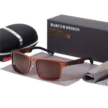 Load image into Gallery viewer, BARCUR 2020 Style Men's Sunglasses - Various Coloursl - ManKave Gifts & Accessories