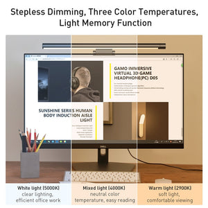 Baseus Screenbar Led Light - Computer / Laptop Screen Lamp - Man-Kave