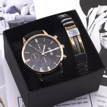Load image into Gallery viewer, Mens Watch + Bracelet Gift Set - Man-Kave