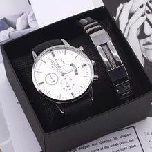 Load image into Gallery viewer, Mens Watch + Bracelet Gift Set - Man-Kave