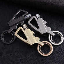Load image into Gallery viewer, Carabiner Permanent Match - Outdoor Survival Tool Keychain - Man-Kave
