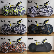 Load image into Gallery viewer, Camouflage Stretch Bicycle Indoor Cover | Cycle Sock - Man-Kave