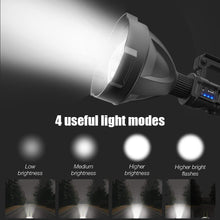 Load image into Gallery viewer, Powerful LED Flashlight Torch - USB Rechargeable - Man-Kave

