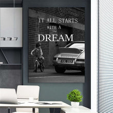 Load image into Gallery viewer, Wall Art - Inspirational Words | DREAM - Man-Kave
