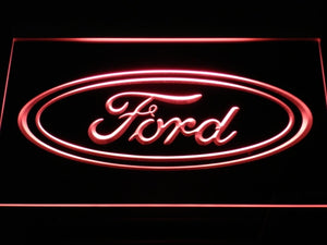 Ford LED Light Sign - Garage & Man Cave Accessories - Man-Kave