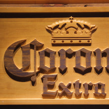 Load image into Gallery viewer, Corona Extra Beer 3D Wooden Sign - Man-Kave