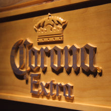Load image into Gallery viewer, Corona Extra Beer 3D Wooden Sign - Man-Kave