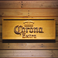 Load image into Gallery viewer, Corona Extra Beer 3D Wooden Sign - Man-Kave