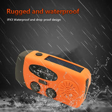 Load image into Gallery viewer, Wind Up Portable Radio | Hand Crank Charger | Emergency  / Survival Kit - Man-Kave
