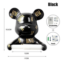 Load image into Gallery viewer, Luxury Violent Bear Toilet Paper holder - 2023 NEW
