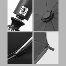 Load image into Gallery viewer, Mens Automatic Umbrella with Torch &amp; Reflectors - ManKave Gifts &amp; Accessories
