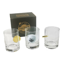 Load image into Gallery viewer, Golf Ball Whiskey Drinks Glasses - Man-Kave
