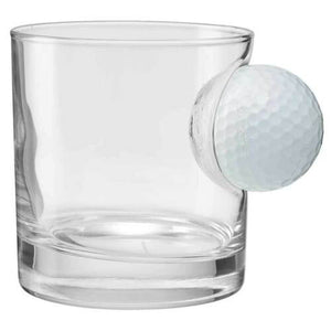 Golf Ball Whiskey Drinks Glasses - Man-Kave