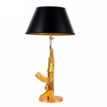 Load image into Gallery viewer, Golden Gun Table Lamp | Floor Lamps - Man-Kave
