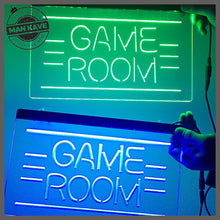 Load image into Gallery viewer, GAME ROOM LED Neon Light Sign - Man-Kave
