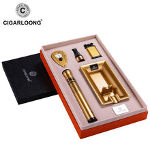 Load image into Gallery viewer, Christmas Gift Luxury business gift 5 set - Cigar Gift Set - Man-Kave

