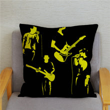 Load image into Gallery viewer, Cushion Covers - Rock Music Print - ManKave Gifts &amp; Accessories
