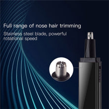 Load image into Gallery viewer, 4 In 1 Electric Nose Trimmer - USB Rechargeable Shaver - ManKave Gifts &amp; Accessories
