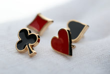 Load image into Gallery viewer, Playing Card suite pin badges - ManKave Gifts &amp; Accessories
