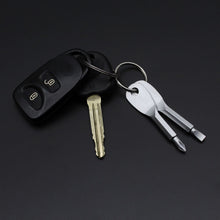 Load image into Gallery viewer, Screwdriver Keys - Keychain Pocket Repair Tools - ManKave Gifts &amp; Accessories
