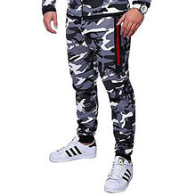 Load image into Gallery viewer, New Camouflage Printed Men&#39;s Set - Joggers &amp; Jacket - Man-Kave
