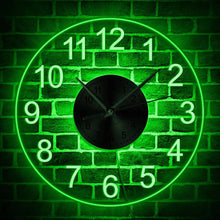 Load image into Gallery viewer, LED Illuminated Wall Clock - Decorative Acrylic Round Wall Hanging Clock for your Home - ManKave Gifts &amp; Accessories
