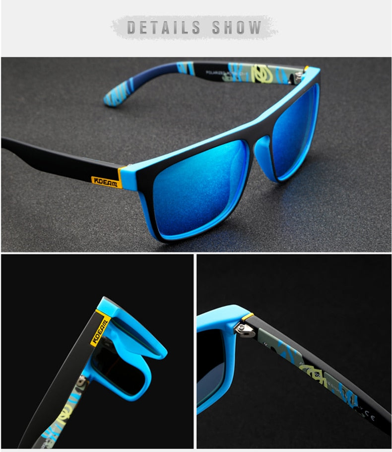 2023 New KDEAM X8 Mirror Polarised Sunglasses