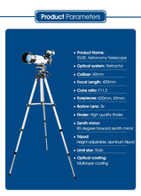 Load image into Gallery viewer, High Quality Refractive 60mm  Kids  Astronomical Telescope - ManKave Gifts &amp; Accessories
