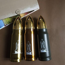Load image into Gallery viewer, 350-500ML Bullet / Shell Thermos Flask - Man-Kave
