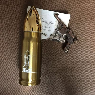 350-500ML Bullet / Shell Thermos Flask | Man-Kave