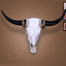 Load image into Gallery viewer, Vintage Cow Head Skull - Wall Mount Ornament - ManKave Gifts &amp; Accessories
