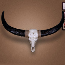 Load image into Gallery viewer, Vintage Cow Head Skull - Wall Mount Ornament - ManKave Gifts &amp; Accessories
