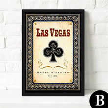 Load image into Gallery viewer, Creative canvas decorative art prints - Poker wall poster - ManKave Gifts &amp; Accessories

