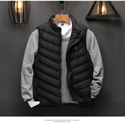 USB Heated Vest - Mens Winter Body Warmer - ManKave Gifts & Accessories